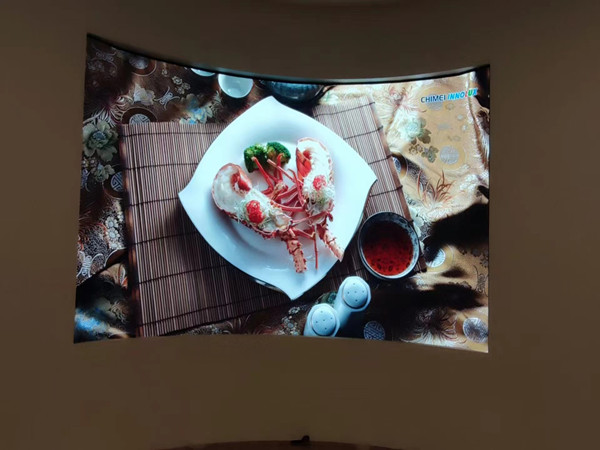绥中室内P2.5弧形LED屏